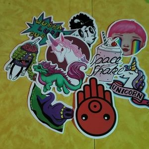 Fantasy style stickers